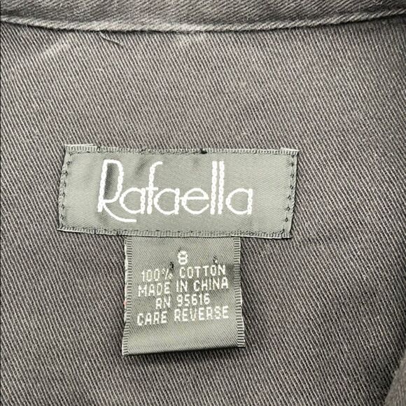 Raffaella Button Down Sleeveless w/ Belt Dress Size 8 - Picture 9 of 10